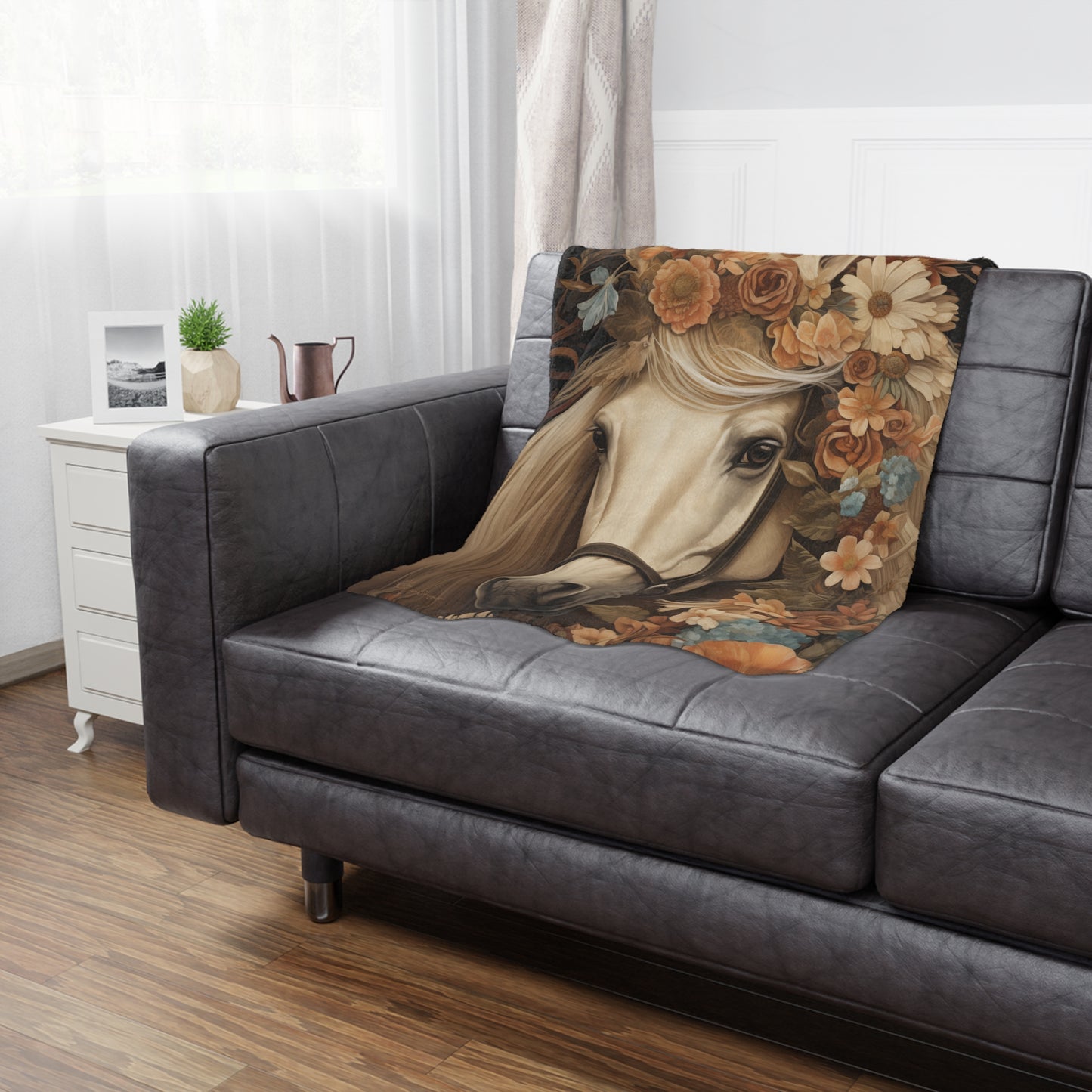 Horse Elegance Minky Blanket