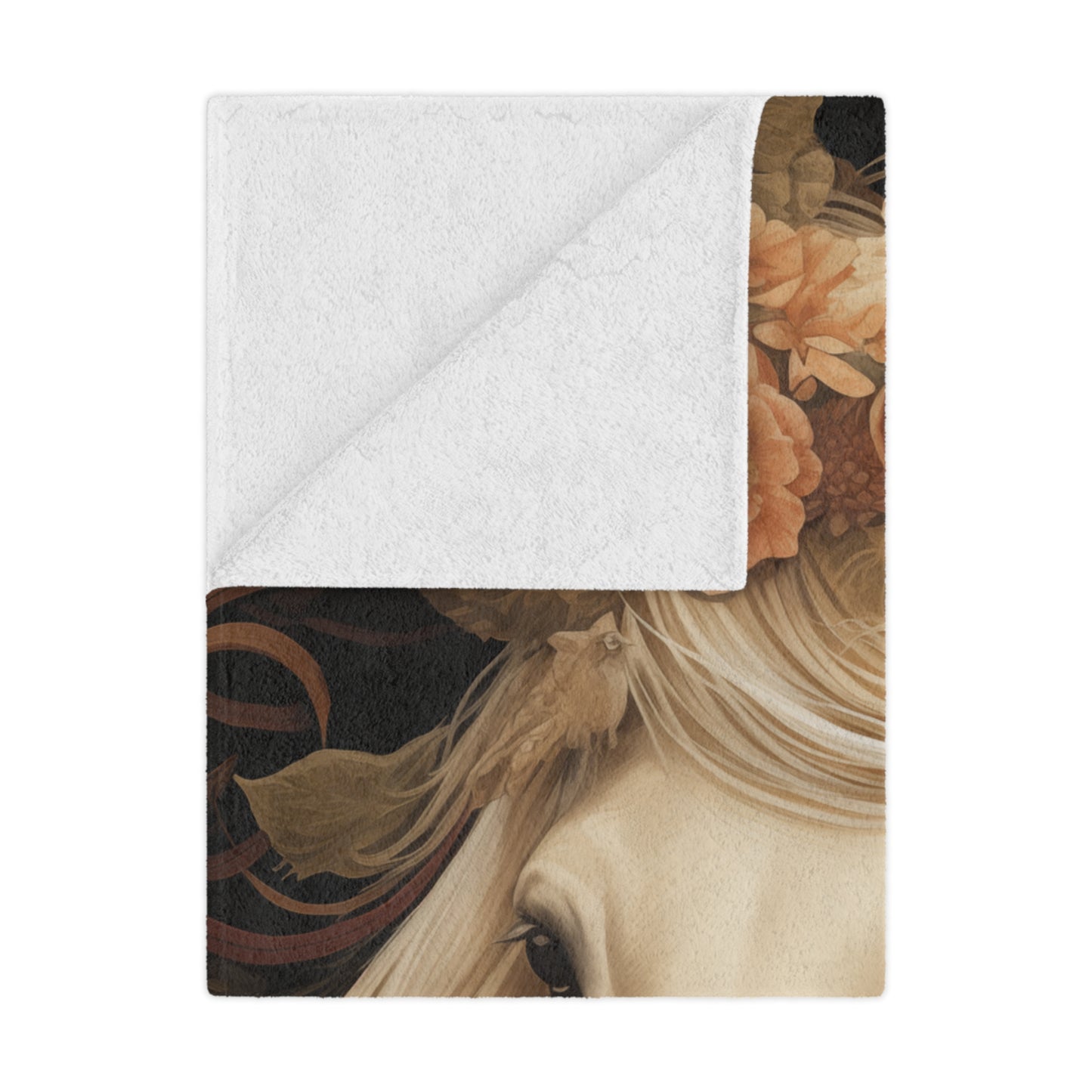 Horse Elegance Minky Blanket
