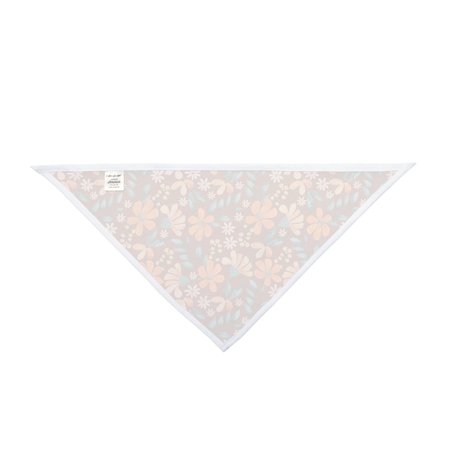 Elevate your pup's country charm with our Daisy Delight Dog Bandana/Wild Rag. The brown background adorned with painted daisy-style flowers adds a touch of rustic elegance to your furry friend's wardrobe. Crafted from soft-spun polyester, this wild rag ensures comfort and style on every adventure. Your dog will stand out in the crowd with this exclusive design, available only at Eliza Singer. Make every walk a fashionable statement.