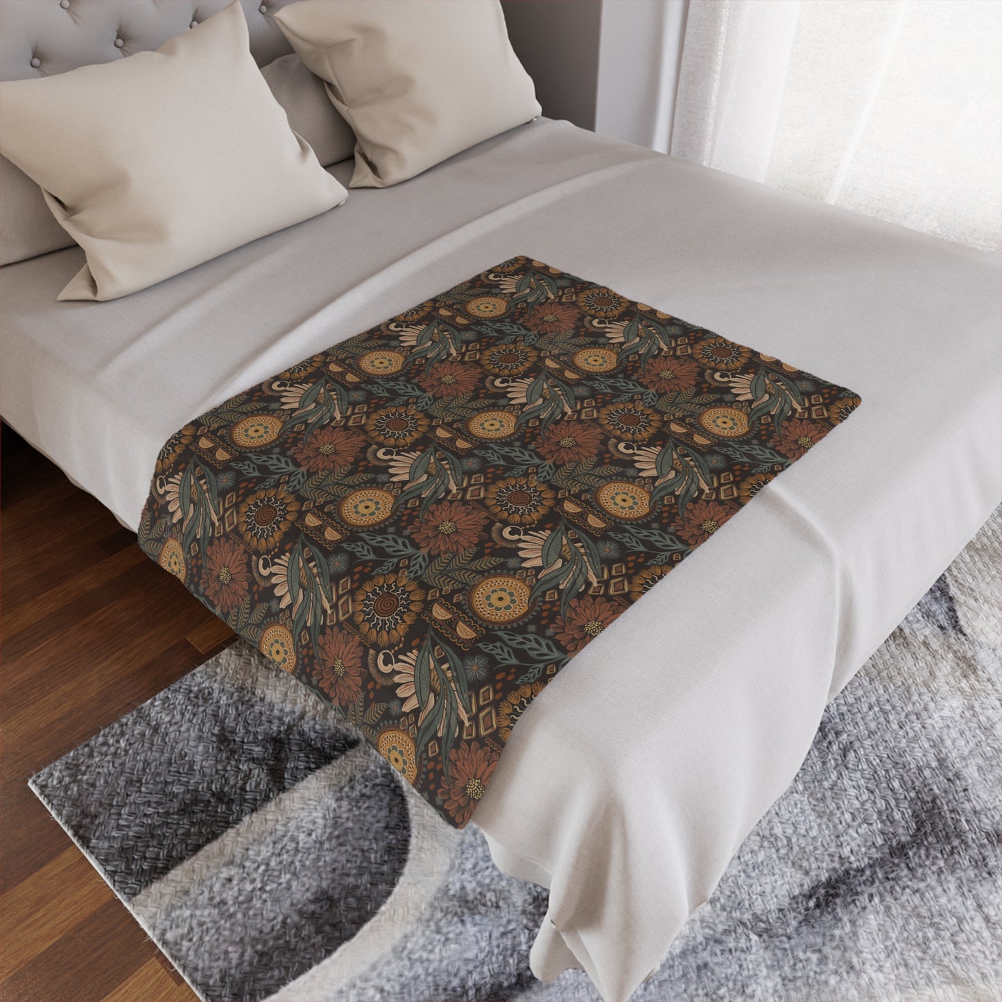 Blissfully Boho Minky Blanket