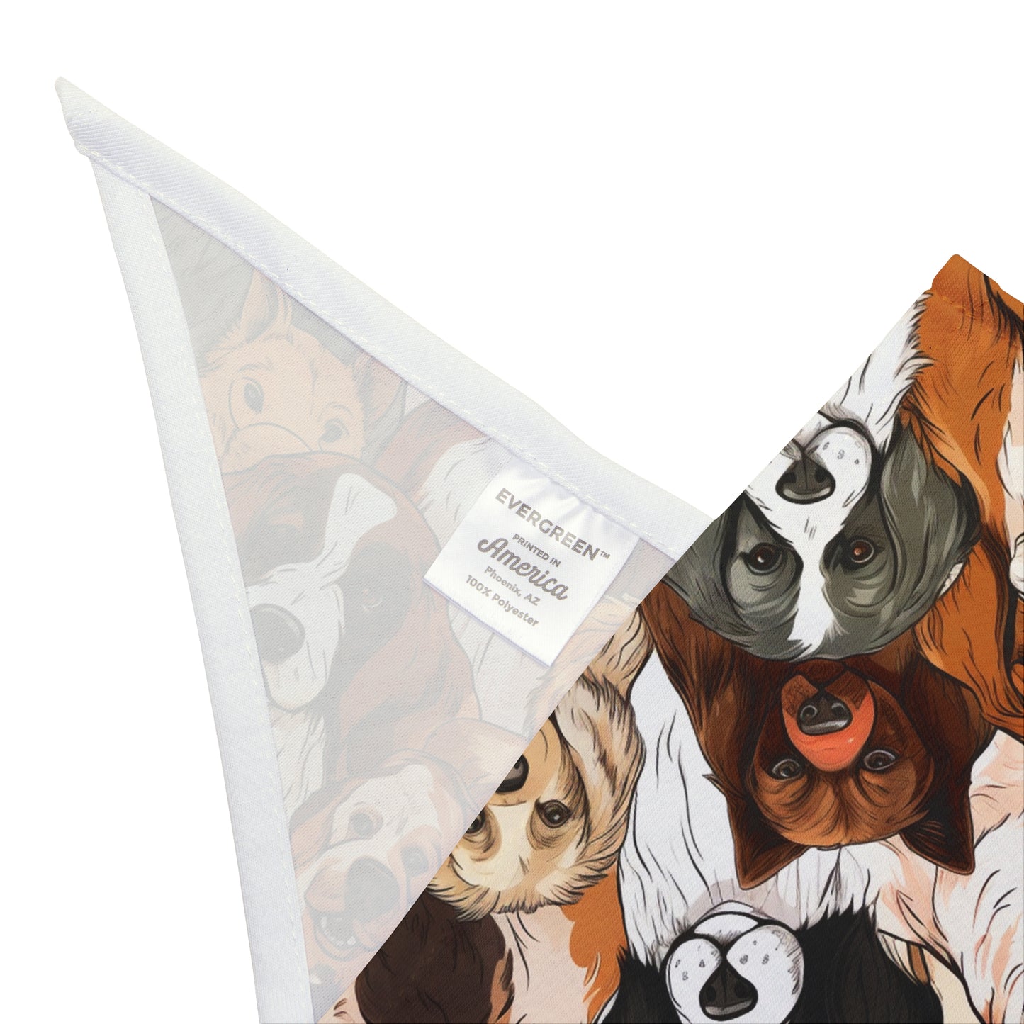 Portrait Pooches Dog Bandana / Wild Rag