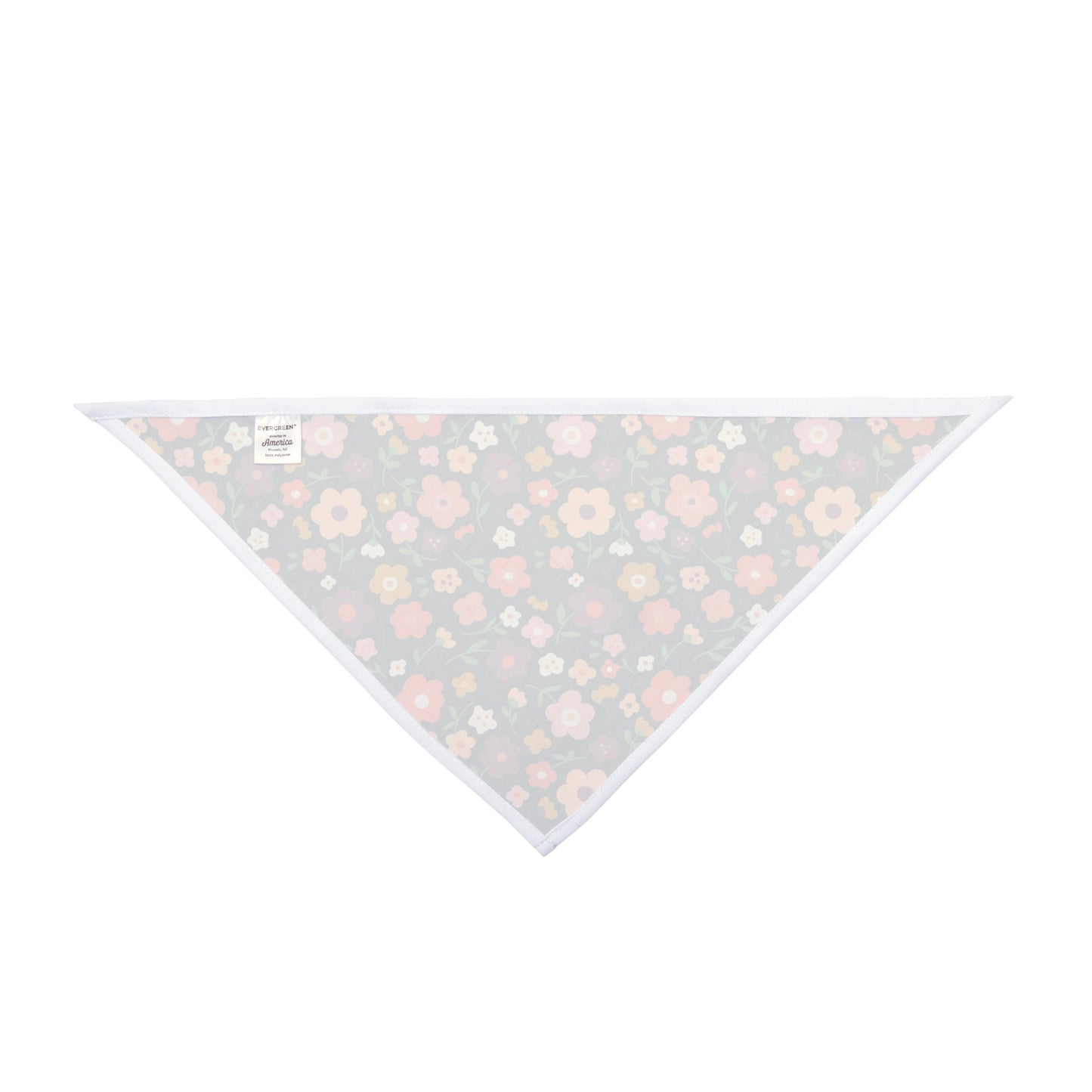 Elevate your dog's style with our Minimalist Blooms Dog Bandana/Wild Rag. The dark background adorned with minimalistic style flowers in colors like purple, burnt orange, mustard, and more adds a touch of modern sophistication. Crafted from soft-spun polyester, this wild rag ensures comfort and style. Make a statement on every adventure with this exclusive design, available only at Eliza Singer.