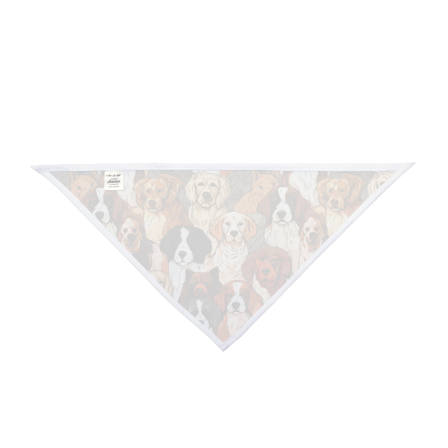 Portrait Pooches Dog Bandana / Wild Rag