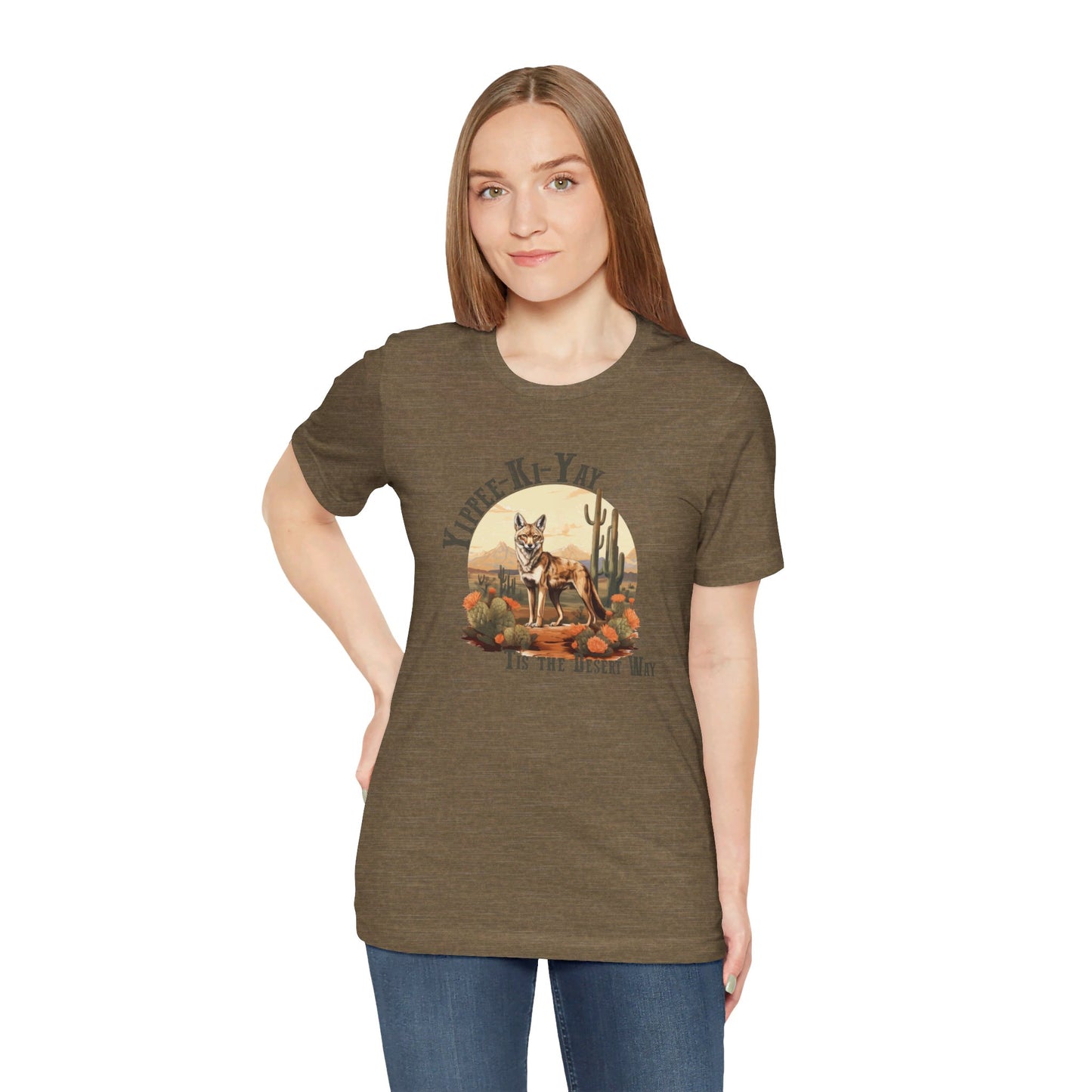 Yippee Kay Yay: Desert Jackal Bella Canvas T-shirt
