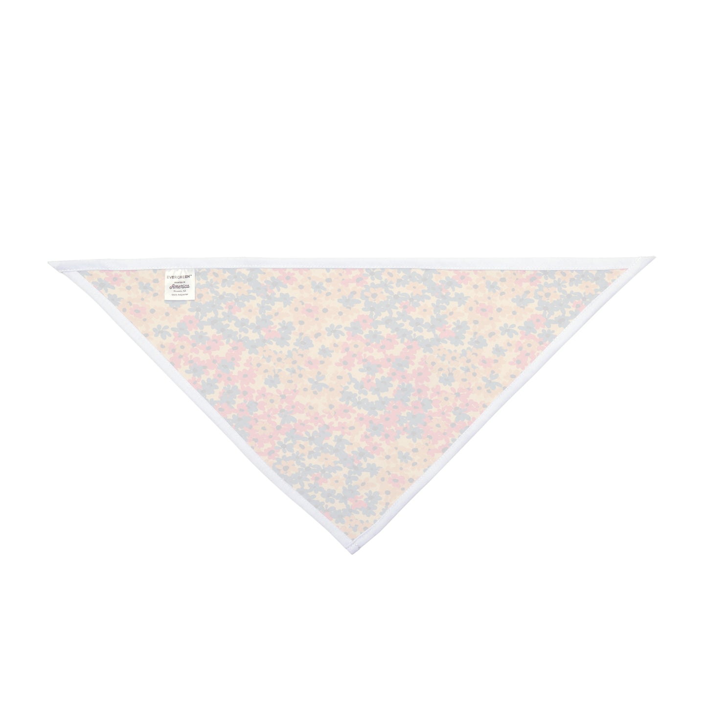 Add a touch of sunshine to your dog's wardrobe with our Sunshine Blooms Dog Bandana/Wild Rag. The ditsy flowers on a yellow background create a cheerful and vibrant look. Crafted from soft-spun polyester, this wild rag ensures comfort and style during every outdoor escapade. Make every day a bright and stylish adventure with this exclusive design, available only at Eliza Singer.
