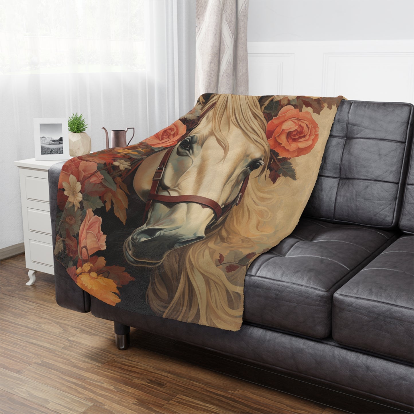 Regal Equine Elegance Minky Blanket