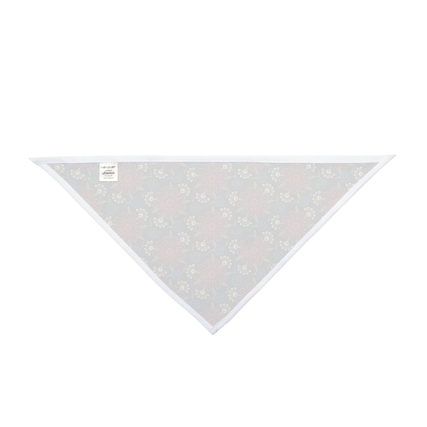 Unleash a touch of mystique with our Mystical Mandalas Dog Bandana/Wild Rag. The muted dark red, blue, and sand mandalas on a dark background create an intriguing and captivating look. Crafted from soft-spun polyester, this wild rag ensures comfort and style. Make every outdoor escapade enchanting with this exclusive design, available only at Eliza Singer.