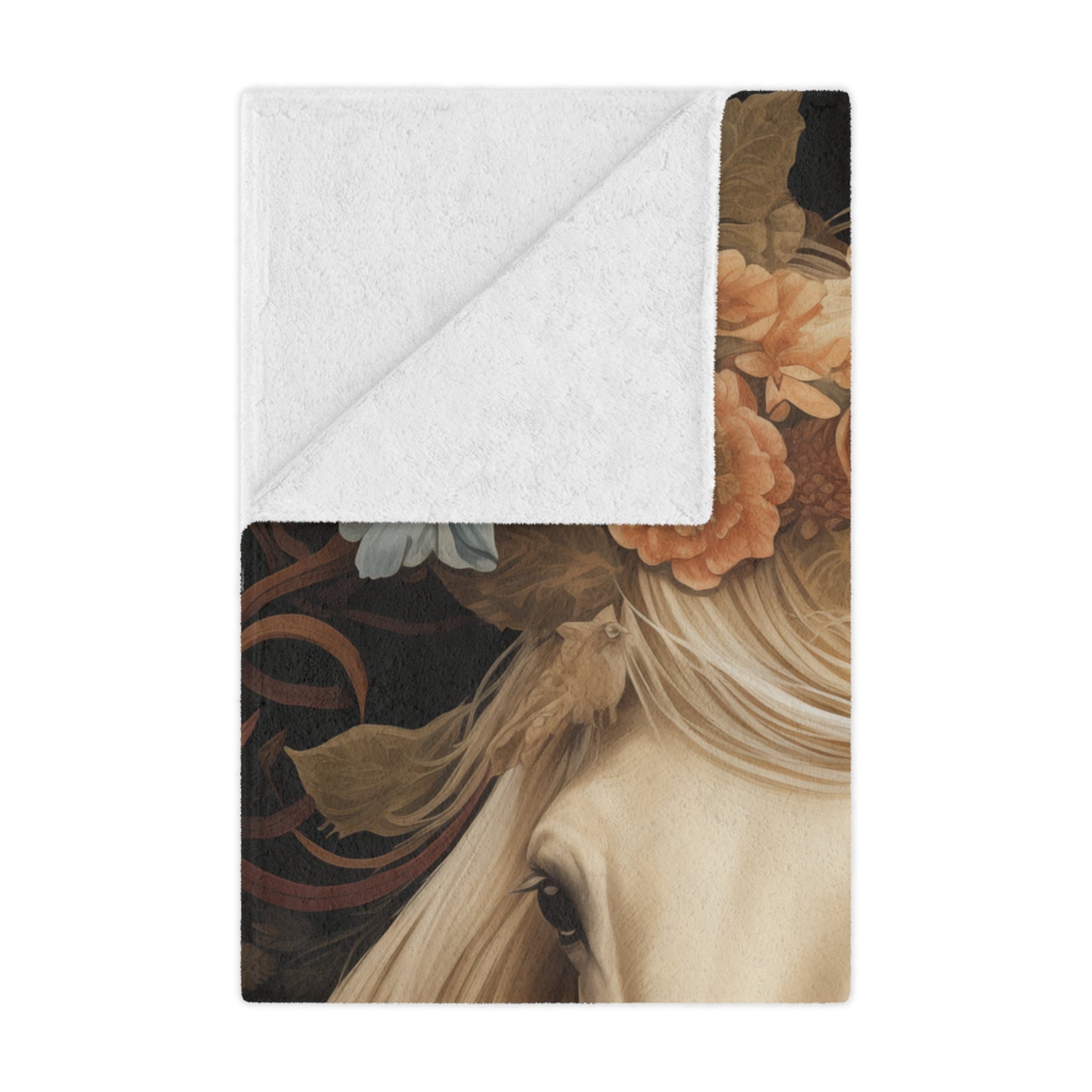 Horse Elegance Minky Blanket
