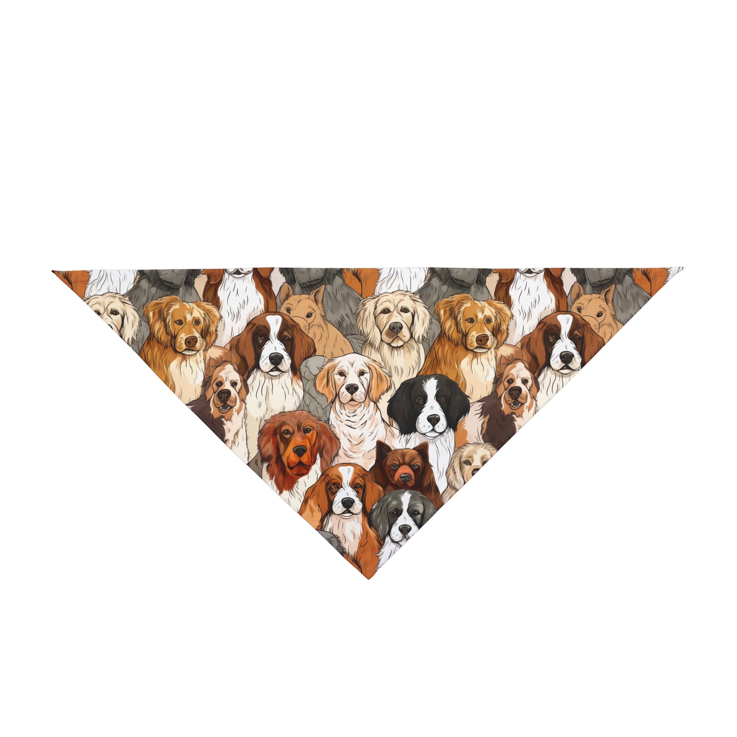 Portrait Pooches Dog Bandana / Wild Rag