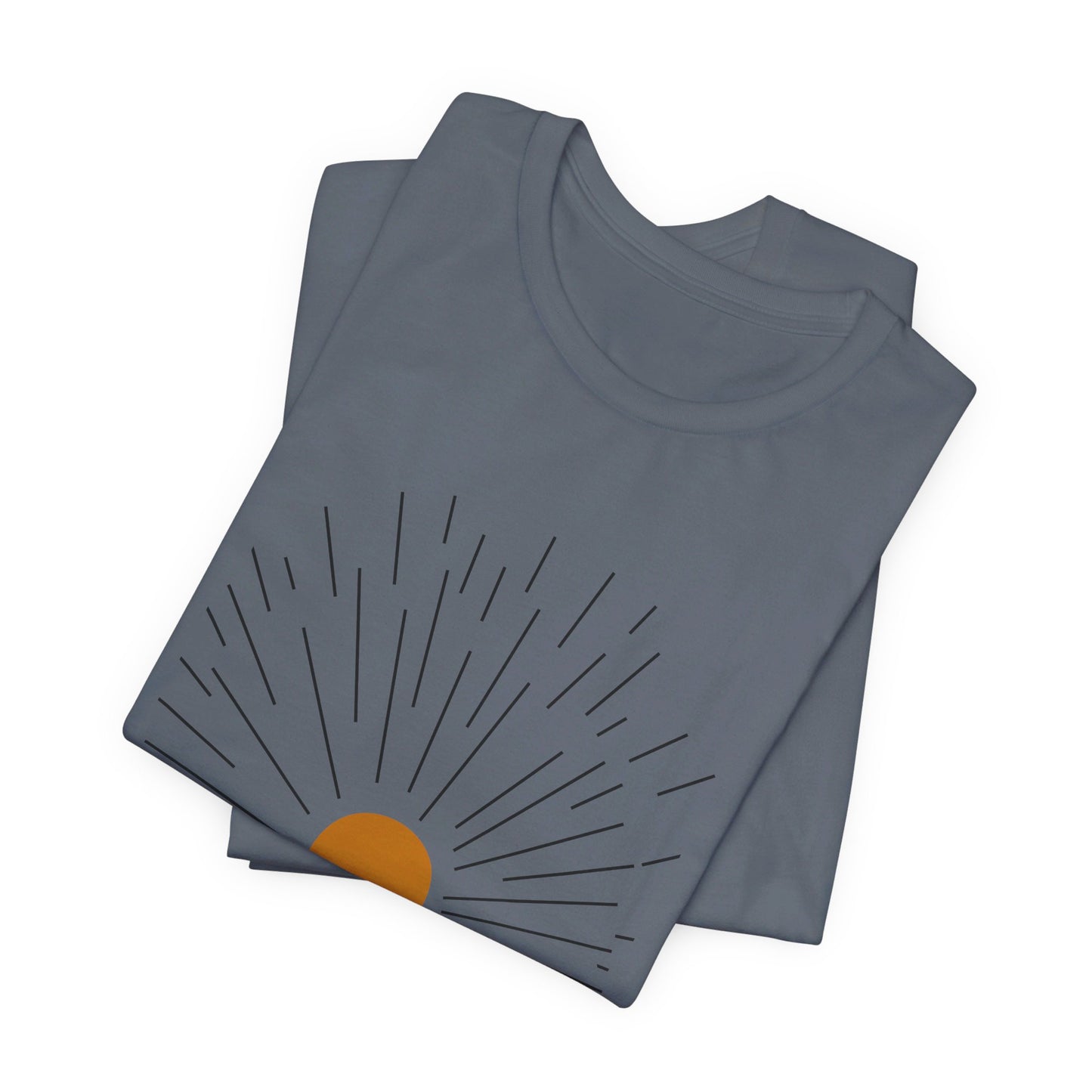 Be the Light: Minimalistic Sun Bella Canvas T-shirt