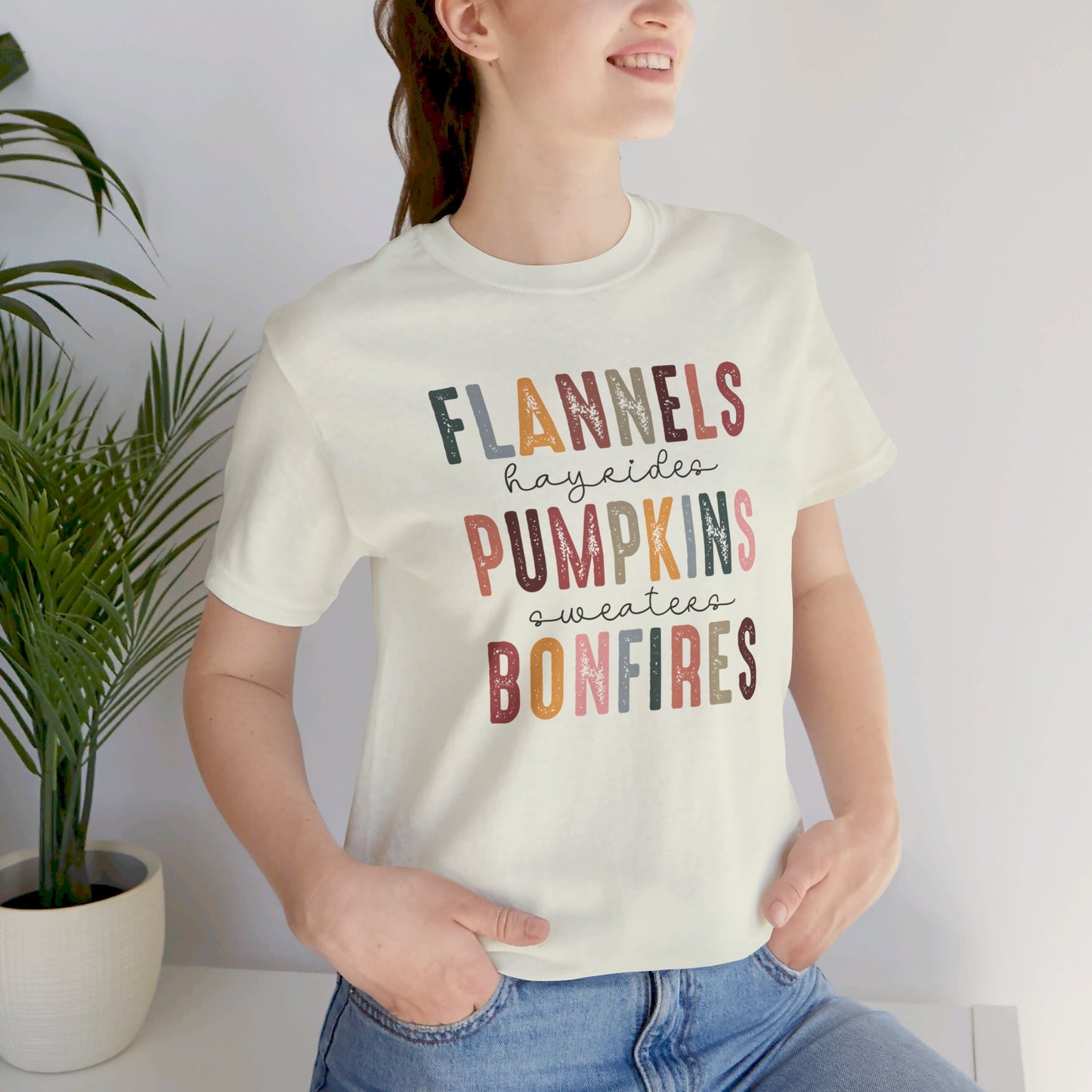 Fall Favorites: Bella Canvas T-shirt with Autumn Typography