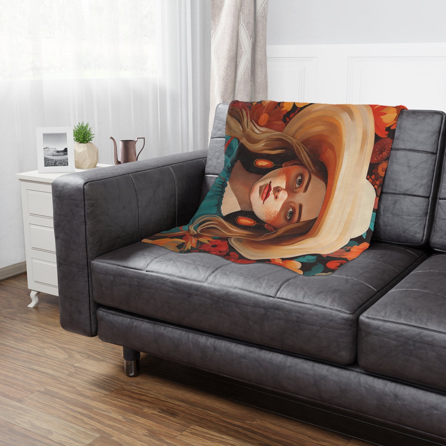 Willow Wildflower Minky Blanket