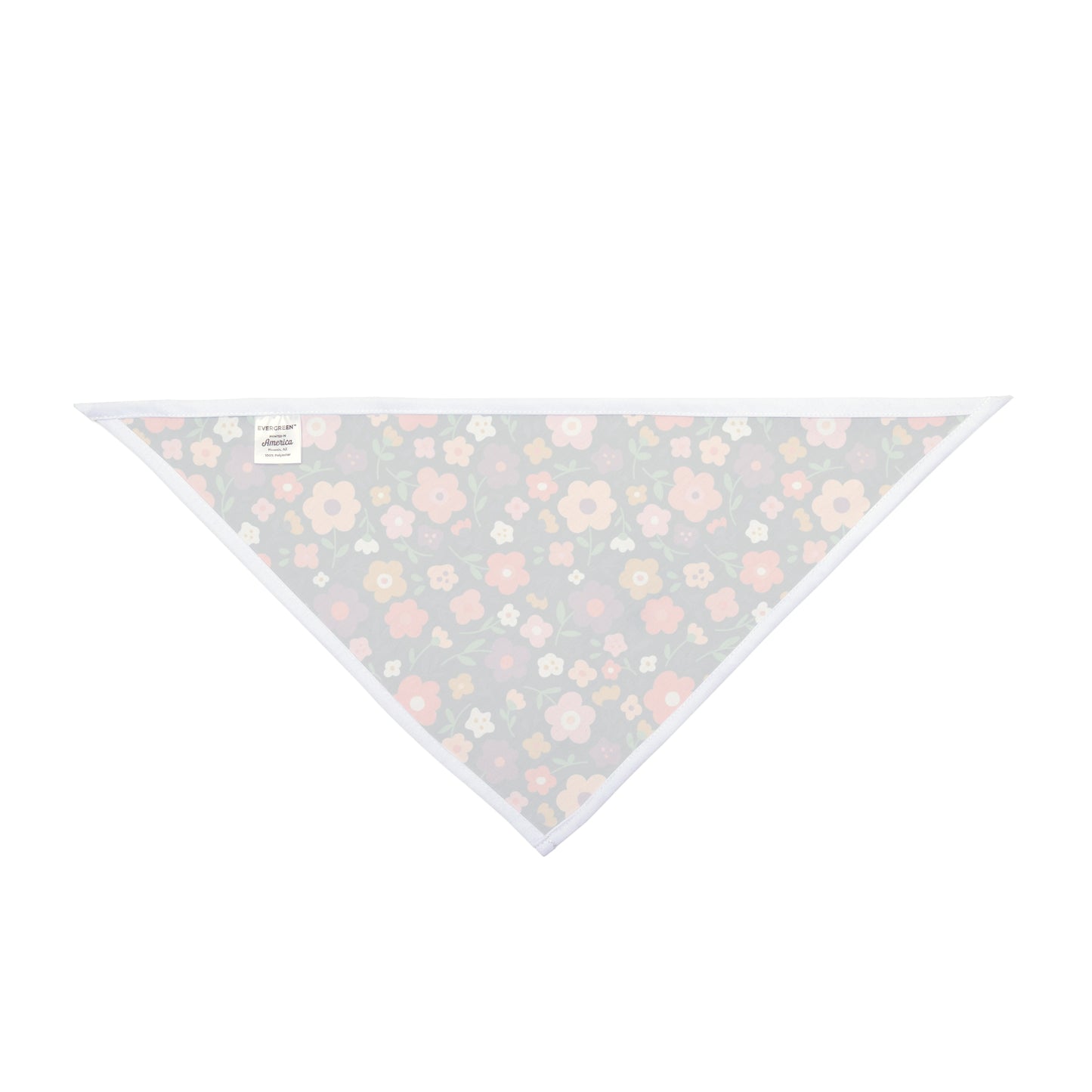 Elevate your dog's style with our Minimalist Blooms Dog Bandana/Wild Rag. The dark background adorned with minimalistic style flowers in colors like purple, burnt orange, mustard, and more adds a touch of modern sophistication. Crafted from soft-spun polyester, this wild rag ensures comfort and style. Make a statement on every adventure with this exclusive design, available only at Eliza Singer.