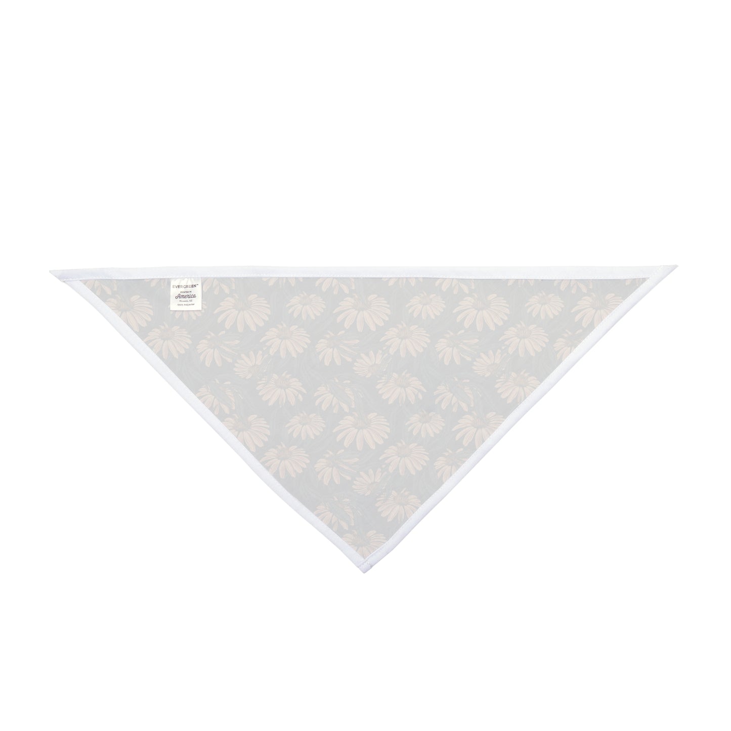 Let your dog roam in style with our Meadow Breeze Dog Bandana/Wild Rag. The Boho Meadows design features neutral tone daisies, adding a touch of natural elegance. Crafted from soft-spun polyester, this wild rag ensures comfort and style during every adventure. Also available for humans, so you and your pup can share the Bohemian vibe, exclusively at Eliza Singer.