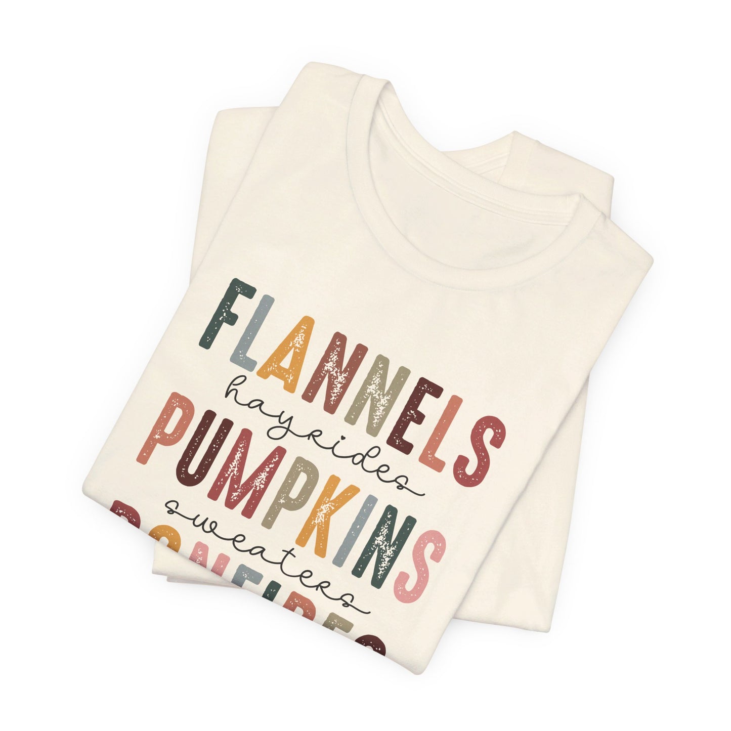 Fall Favorites: Bella Canvas T-shirt with Autumn Typography