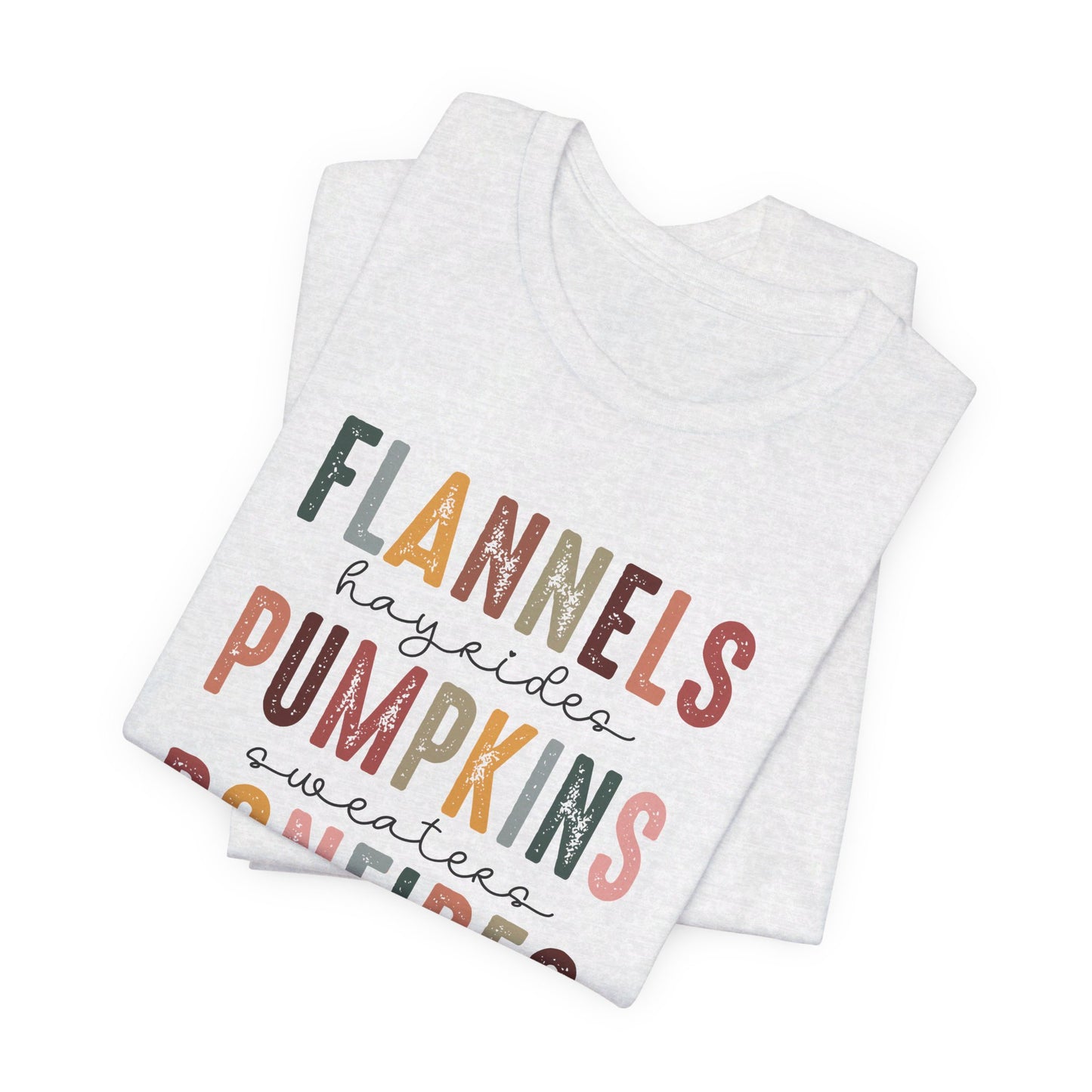 Fall Favorites: Bella Canvas T-shirt with Autumn Typography