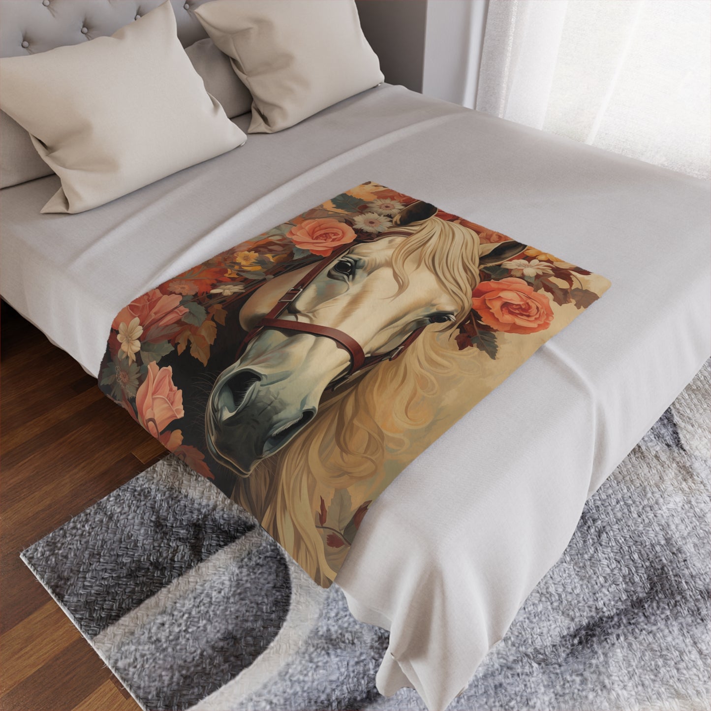 Regal Equine Elegance Minky Blanket