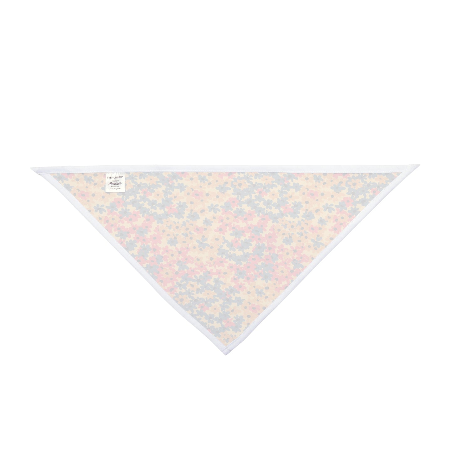 Add a touch of sunshine to your dog's wardrobe with our Sunshine Blooms Dog Bandana/Wild Rag. The ditsy flowers on a yellow background create a cheerful and vibrant look. Crafted from soft-spun polyester, this wild rag ensures comfort and style during every outdoor escapade. Make every day a bright and stylish adventure with this exclusive design, available only at Eliza Singer.