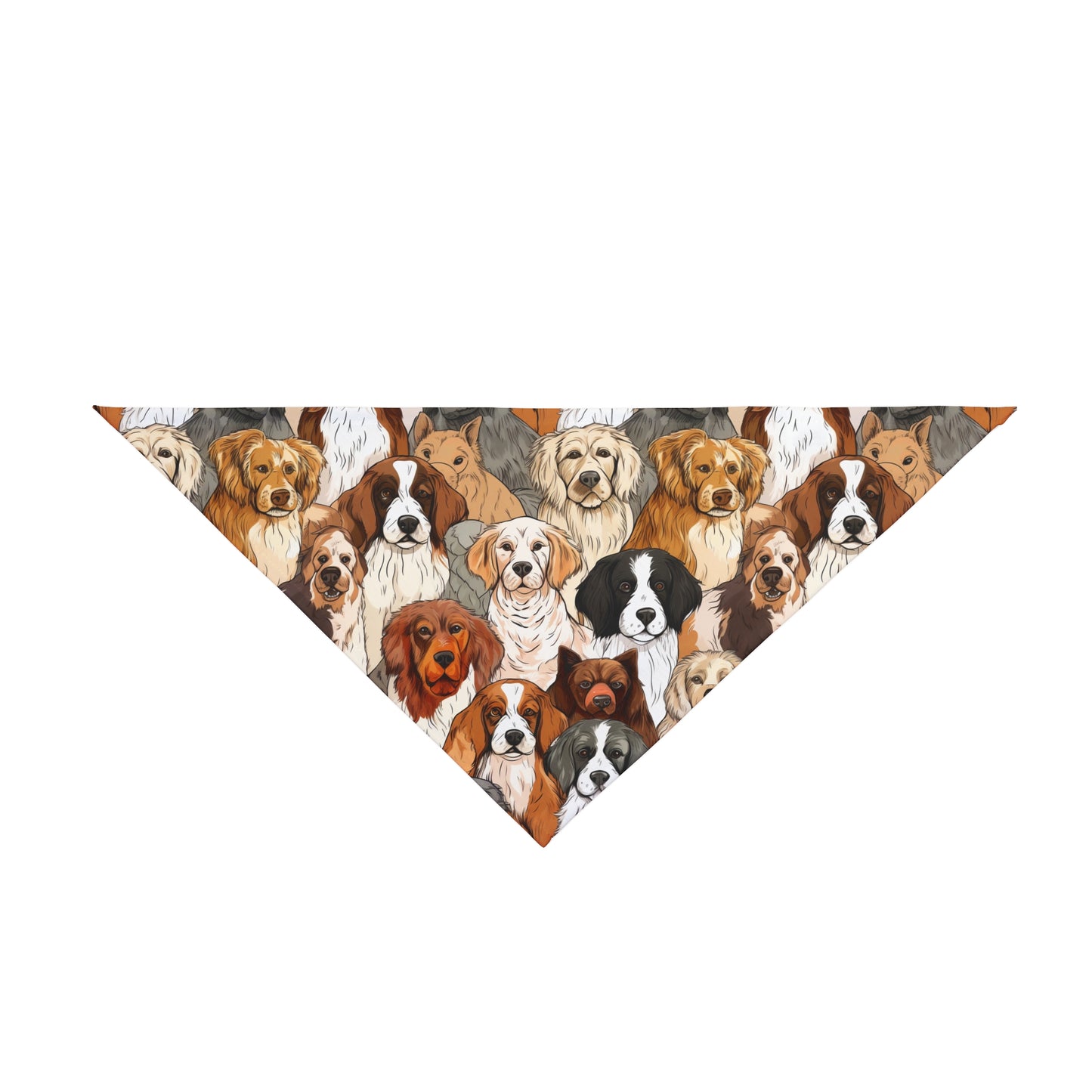 Portrait Pooches Dog Bandana / Wild Rag