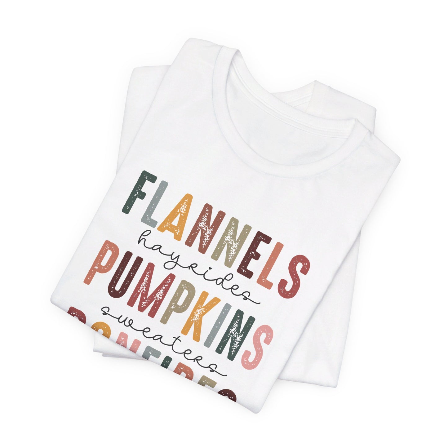 Fall Favorites: Bella Canvas T-shirt with Autumn Typography