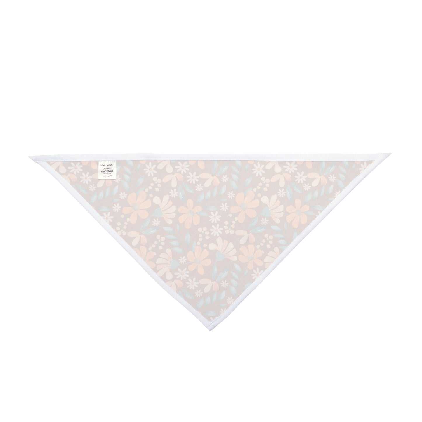 Elevate your pup's country charm with our Daisy Delight Dog Bandana/Wild Rag. The brown background adorned with painted daisy-style flowers adds a touch of rustic elegance to your furry friend's wardrobe. Crafted from soft-spun polyester, this wild rag ensures comfort and style on every adventure. Your dog will stand out in the crowd with this exclusive design, available only at Eliza Singer. Make every walk a fashionable statement.
