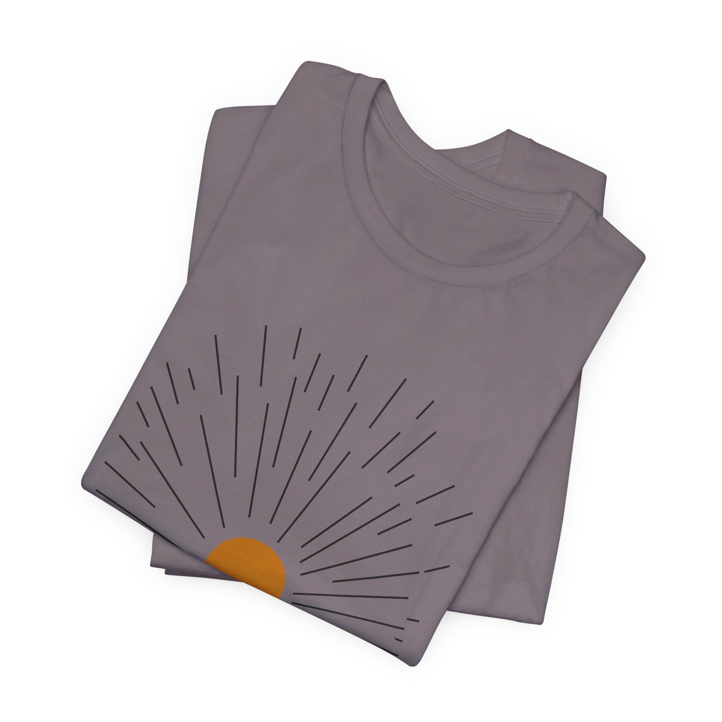 Be the Light: Minimalistic Sun Bella Canvas T-shirt