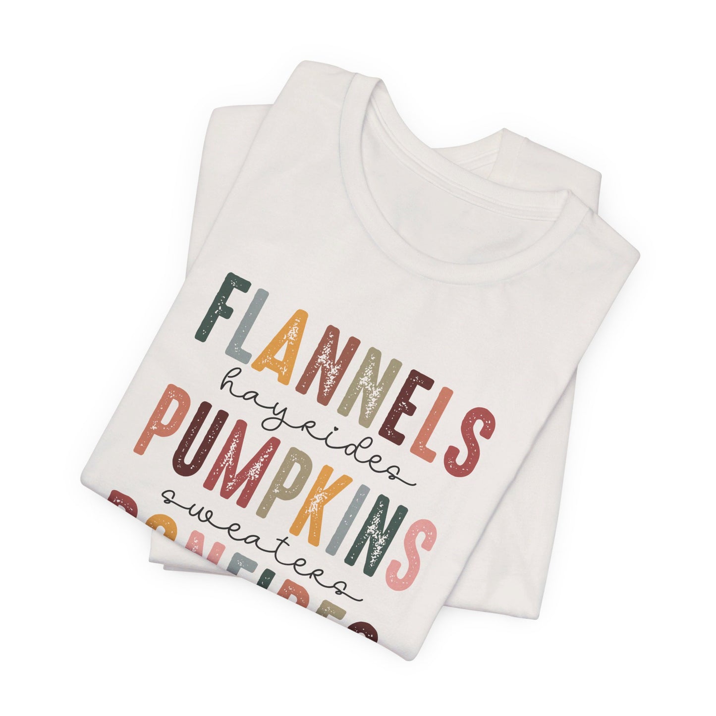 Fall Favorites: Bella Canvas T-shirt with Autumn Typography