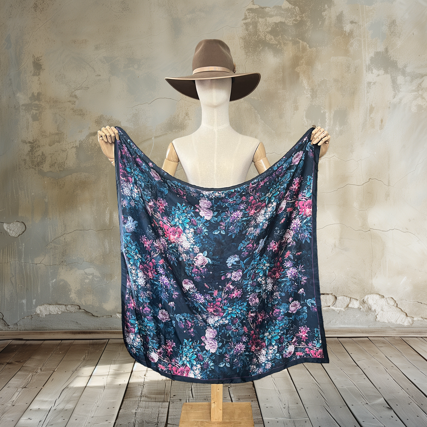 Moody English Garden Wild rag