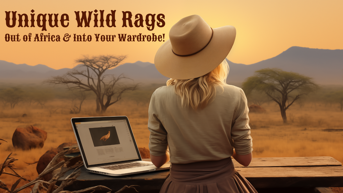 Discover Eliza Singer's unique wild rag designs, bridging South African spirit with the American West. Journey Out of Africa Into your wardrobe with timeless wild rags. Embrace the essence of Western lifestyle in every thread.