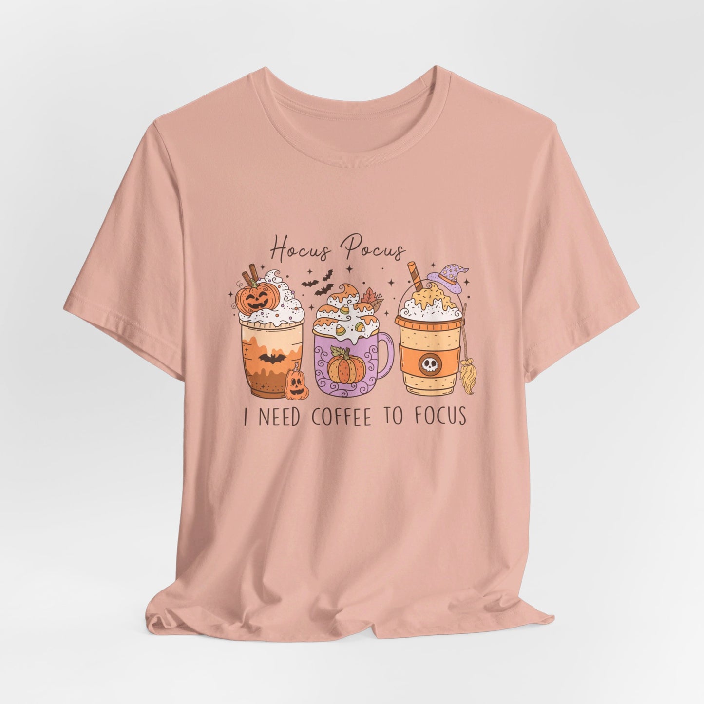 Hocus Pocus Coffee: Halloween Bella Canvas T-shirt