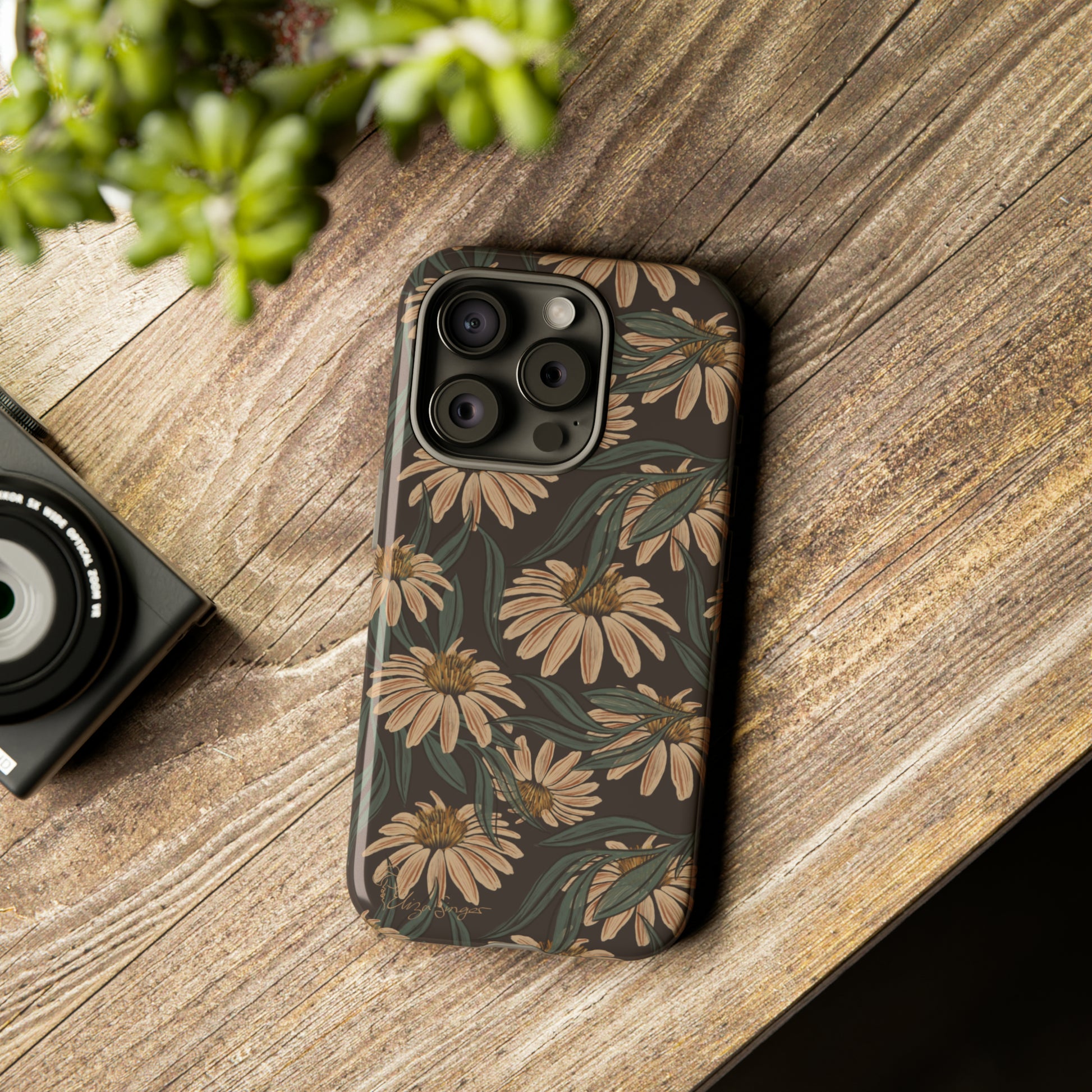 Meadows in Bloom: Boho Meadows Daisy iPhone Tough Protective Cover. A picturesque fusion of Flowers, Boho, and floral daisies in a Western design. Compatible with iPhone 15, 14, 13, XS, XR Pro/Max/Mini/P/Plus. Embrace Nature's Beauty with Style and Durability. #ElizaSinger #PhoneCase #BohoFloral