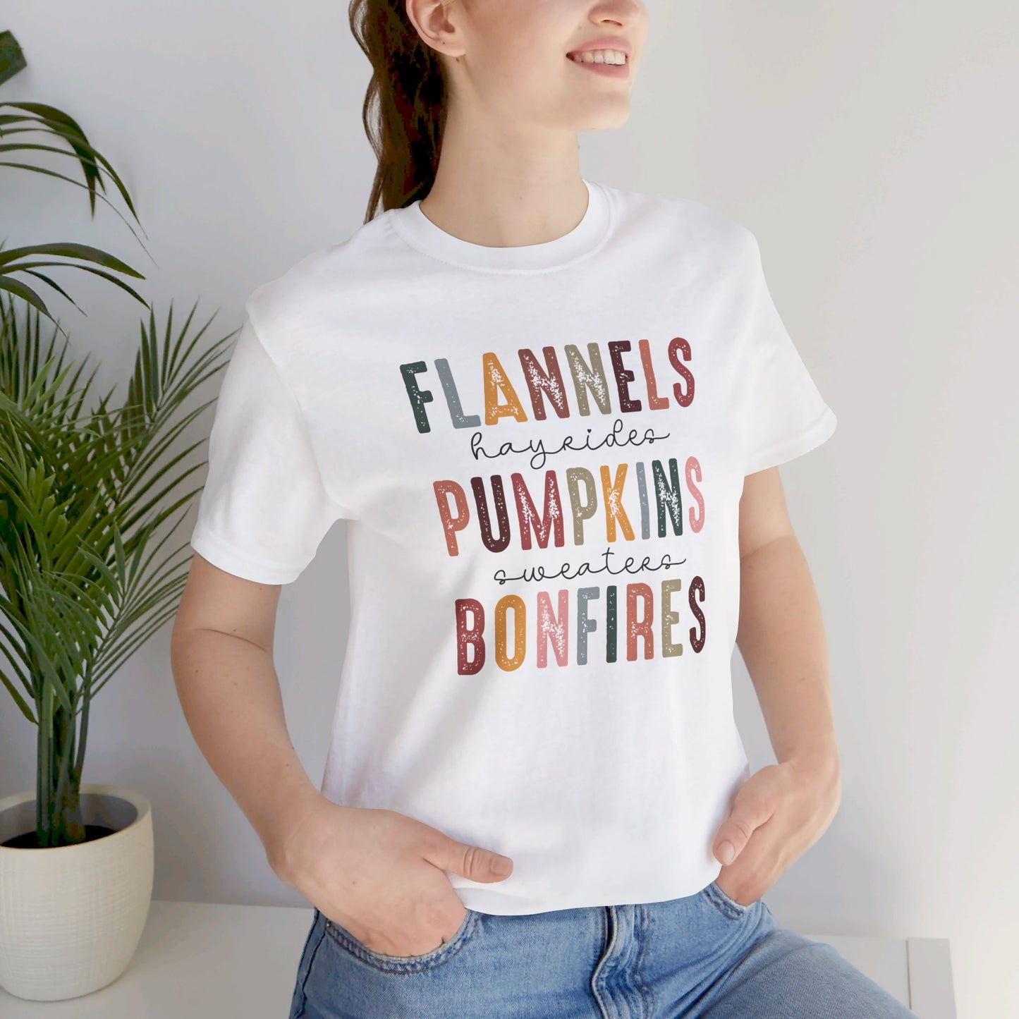 Fall Favorites: Bella Canvas T-shirt with Autumn Typography