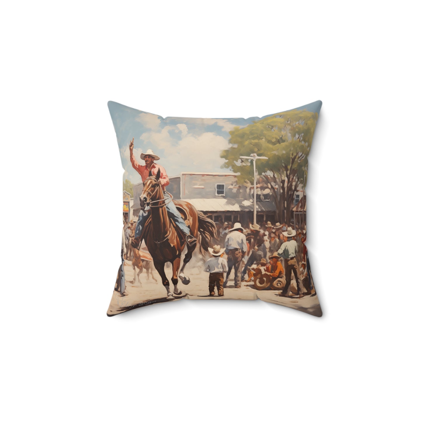 Rodeo Nostalgia Indoor Pillow