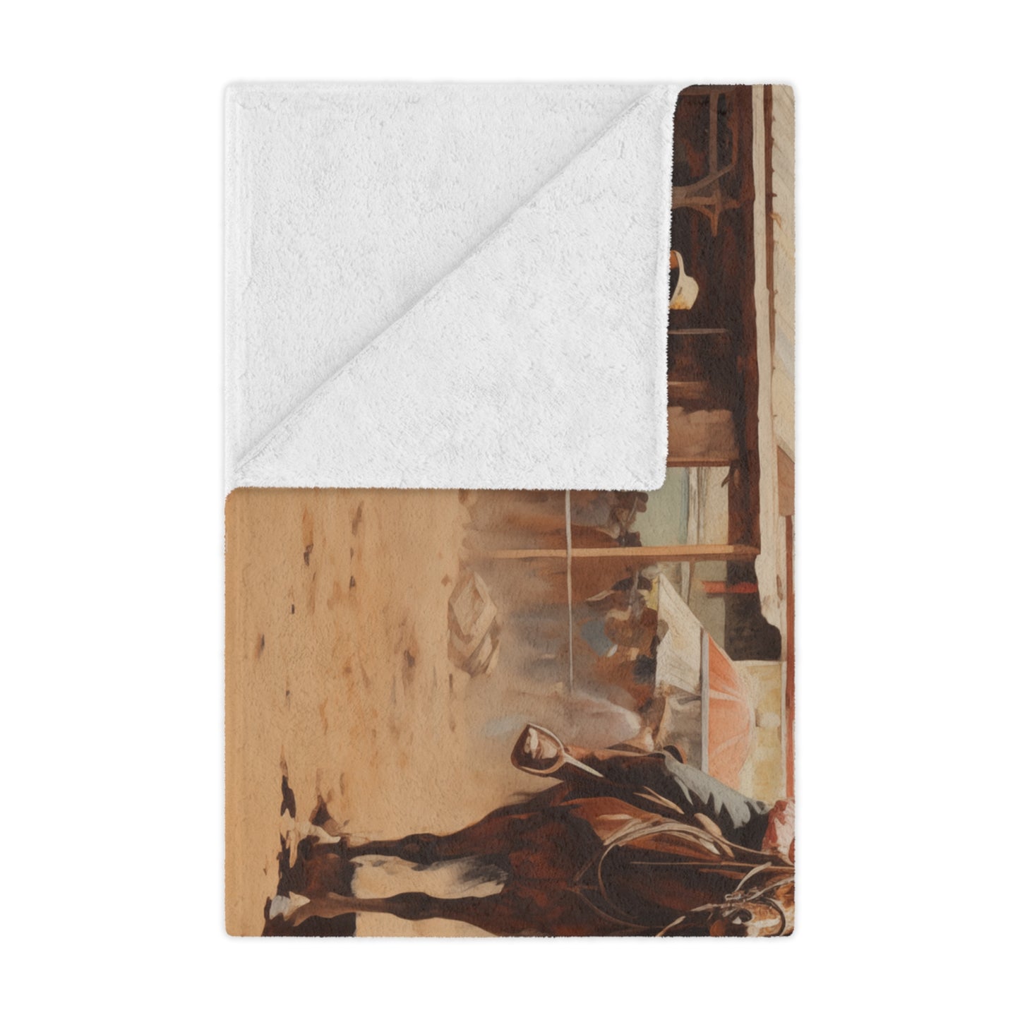 Rodeo Nostalgia Minky Blanket