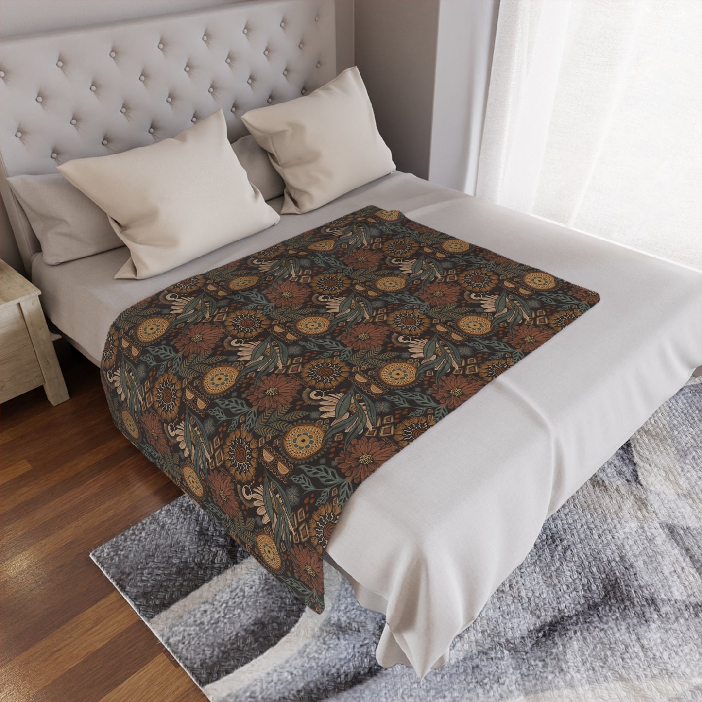 Blissfully Boho Minky Blanket