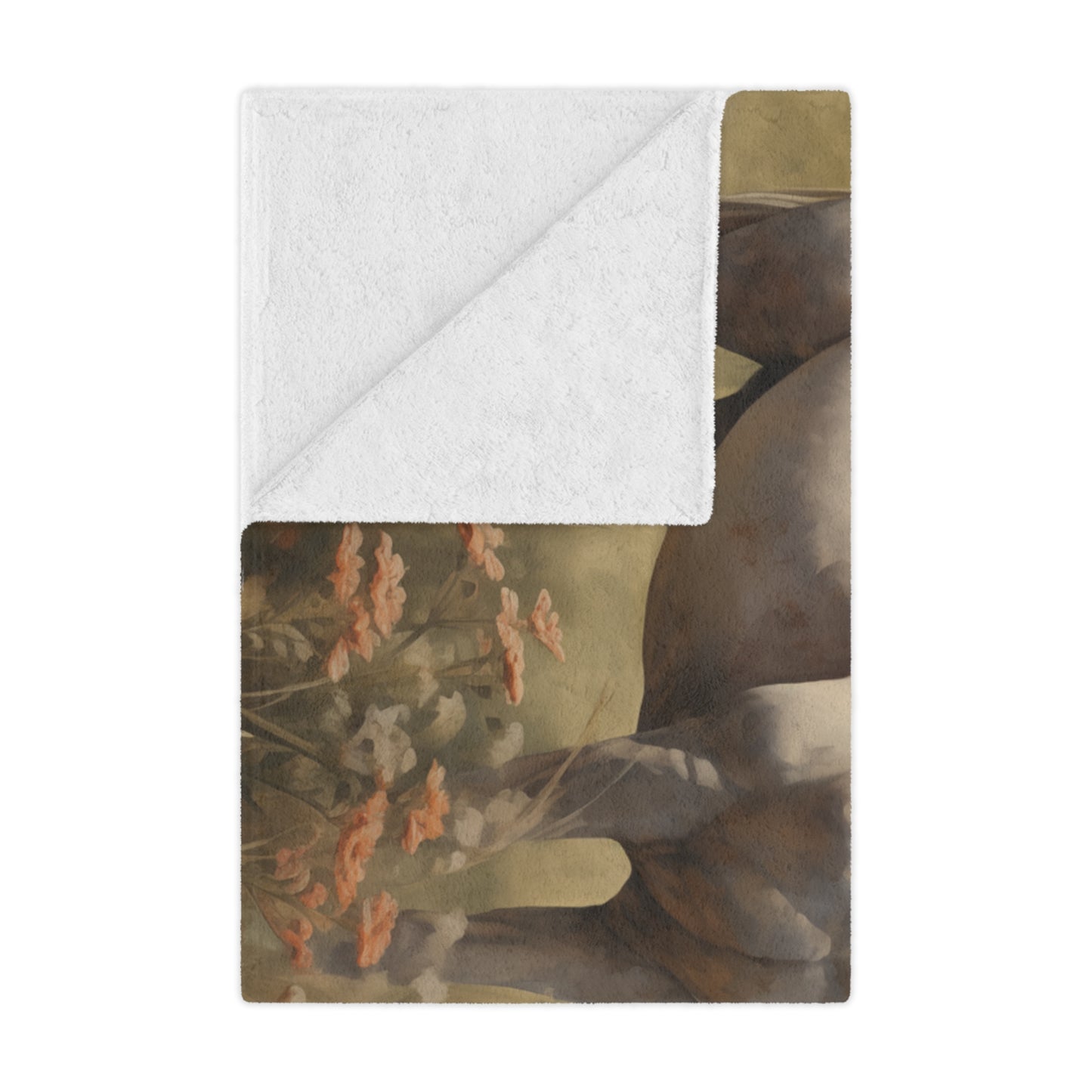 Majestic Ranch View Minky Blanket