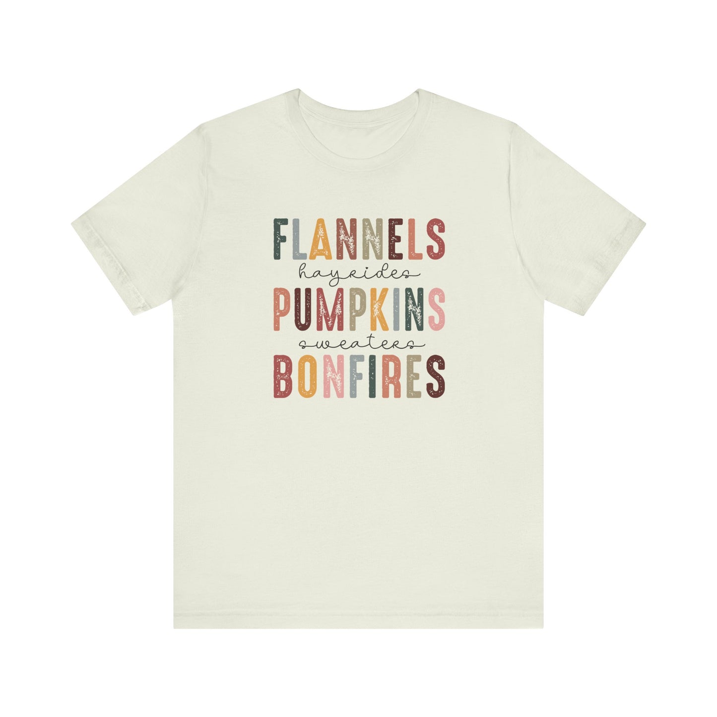 Fall Favorites: Bella Canvas T-shirt with Autumn Typography