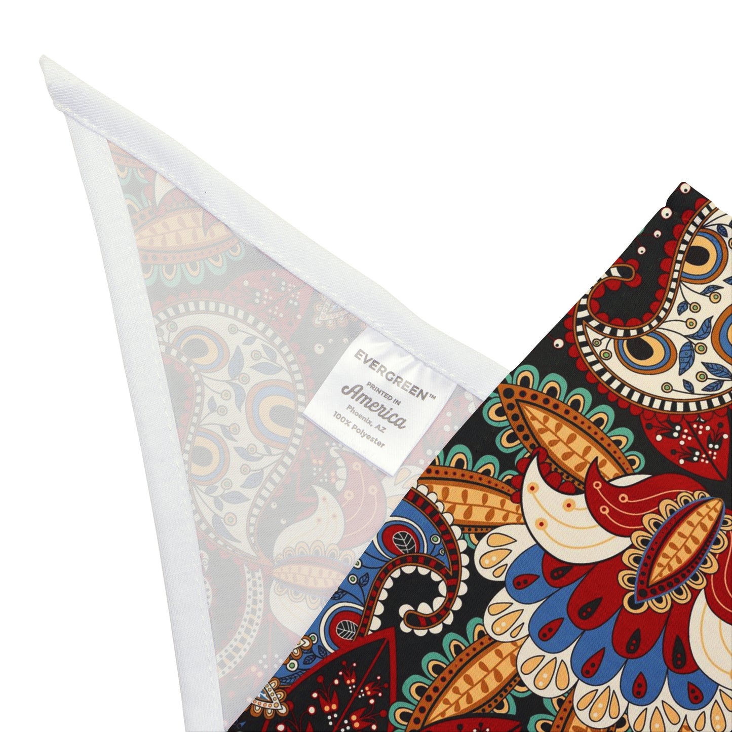 Paisley Elegance Dog Bandana / Wild Rag