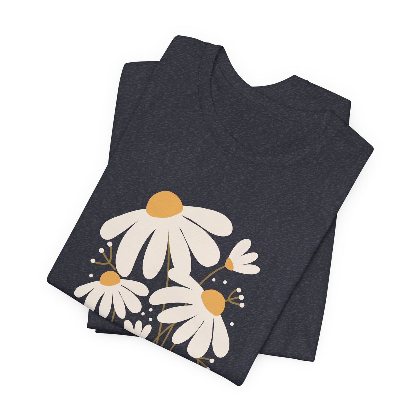 Good Daisy: Bella Canvas T-shirt with Cute Daisies
