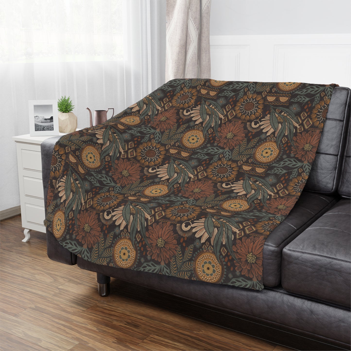 Blissfully Boho Minky Blanket
