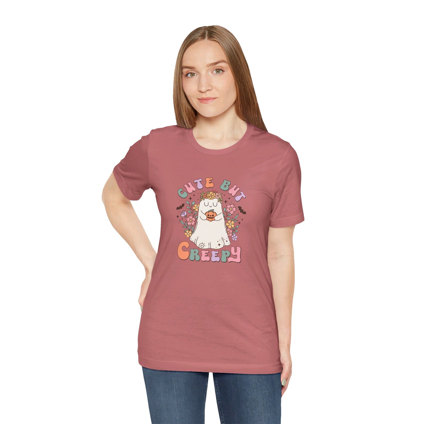 Cute but Creepy: Halloween Bella Canvas T-shirt