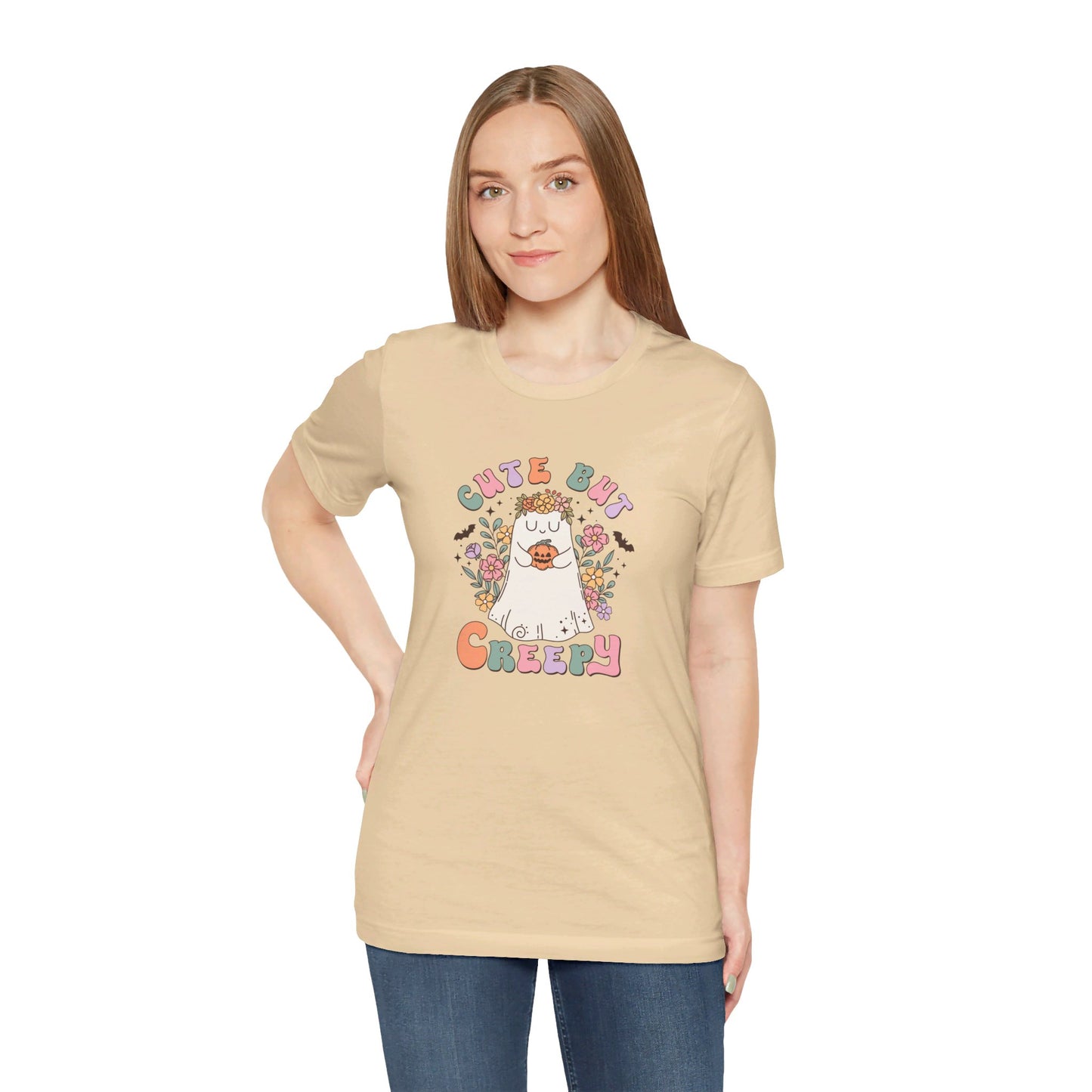 Cute but Creepy: Halloween Bella Canvas T-shirt
