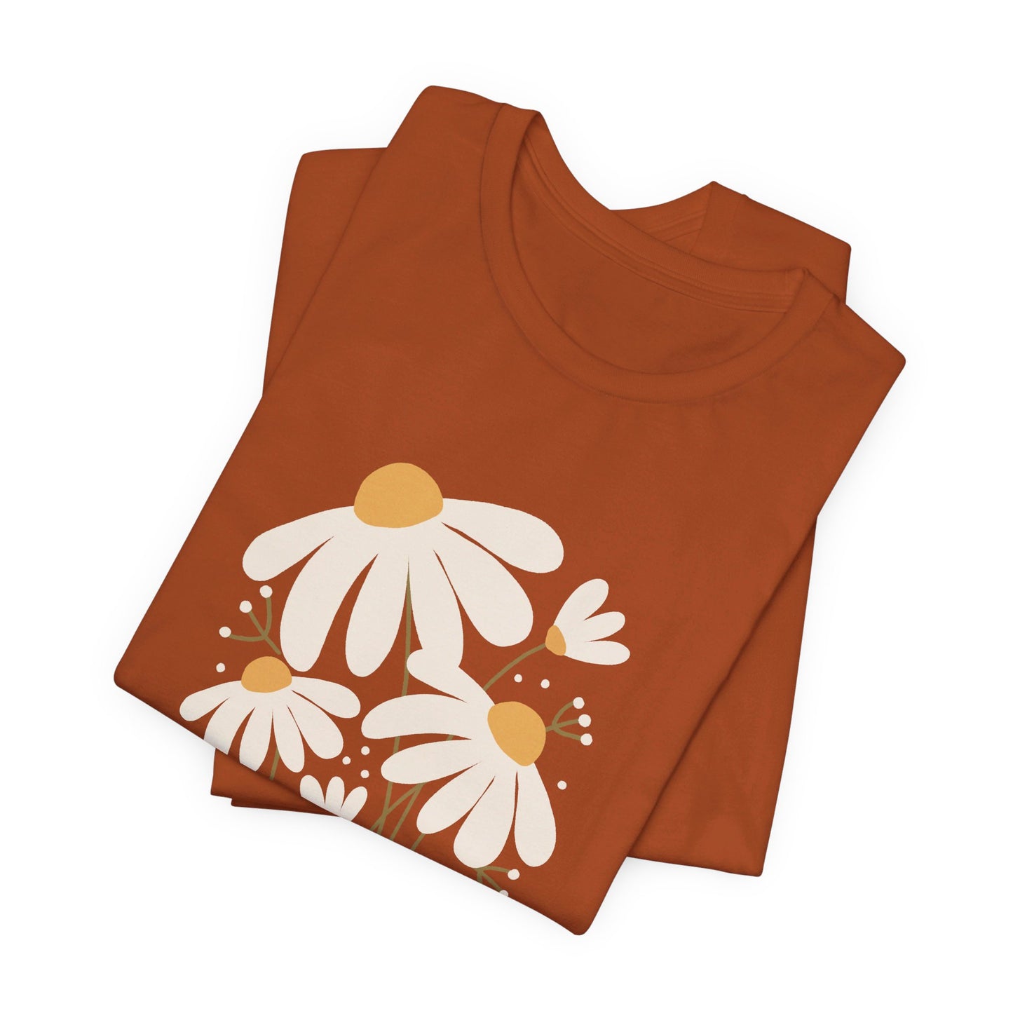 Good Daisy: Bella Canvas T-shirt with Cute Daisies
