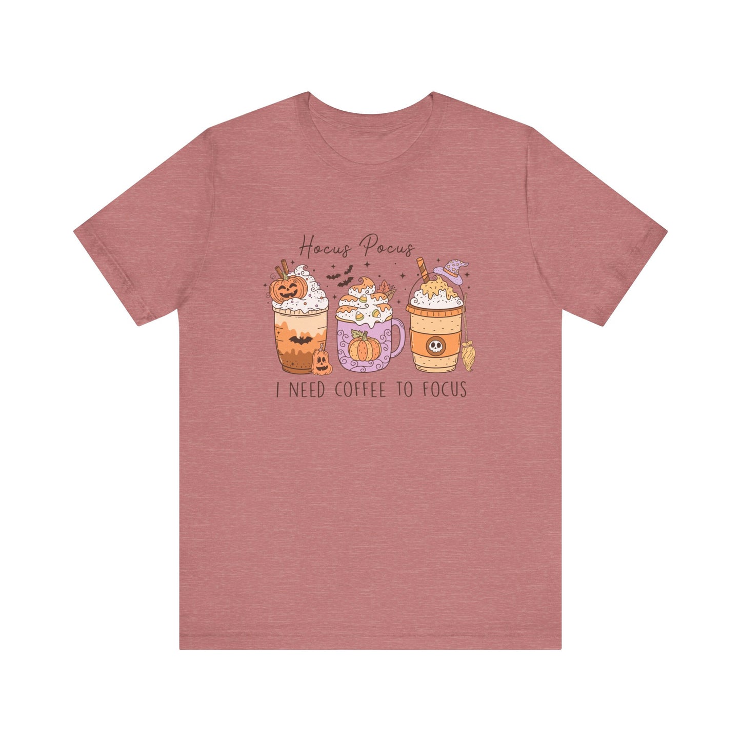 Hocus Pocus Coffee: Halloween Bella Canvas T-shirt
