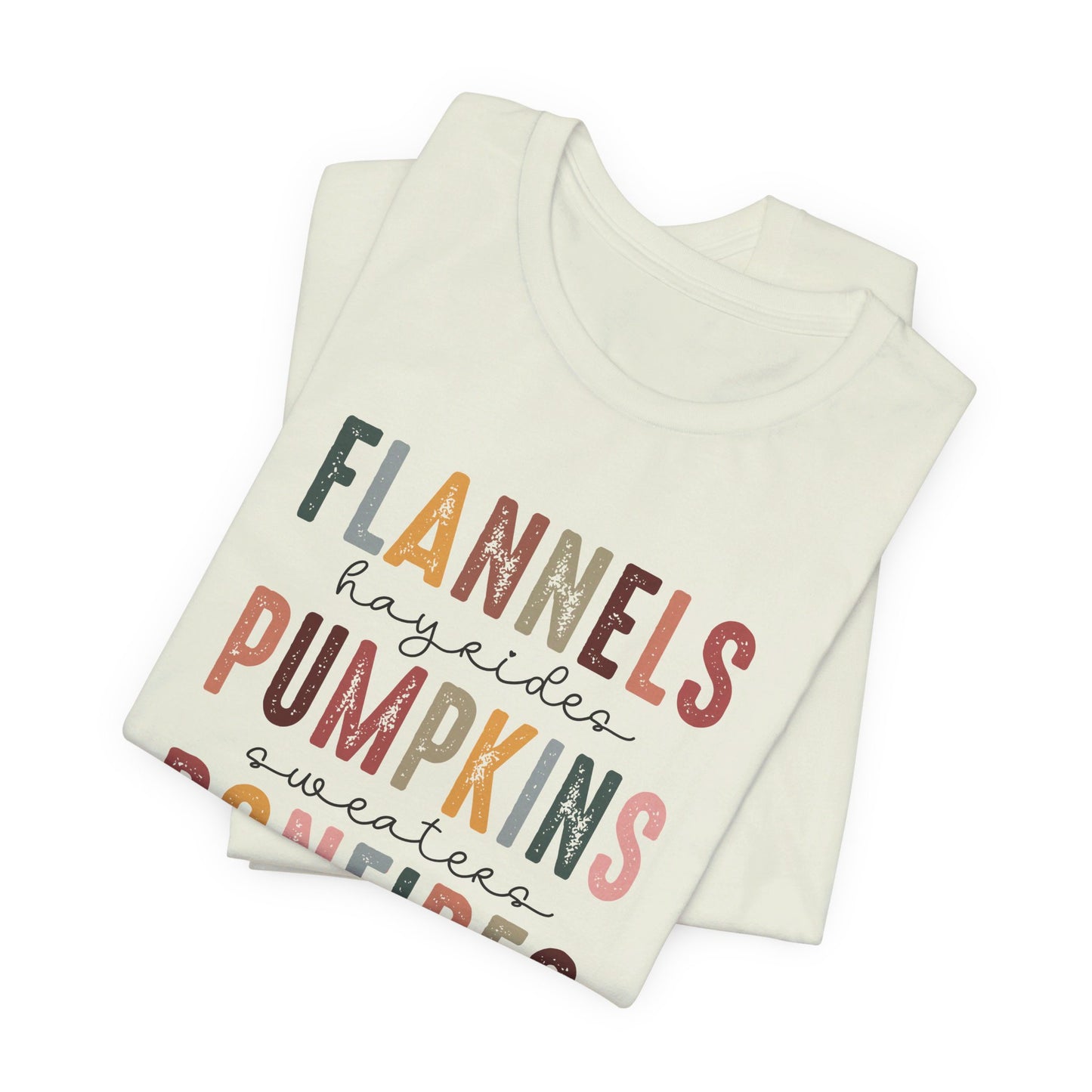 Fall Favorites: Bella Canvas T-shirt with Autumn Typography