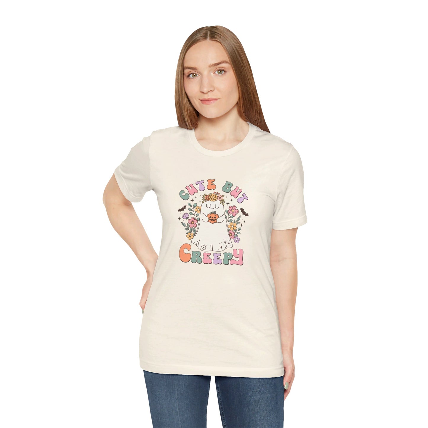 Cute but Creepy: Halloween Bella Canvas T-shirt