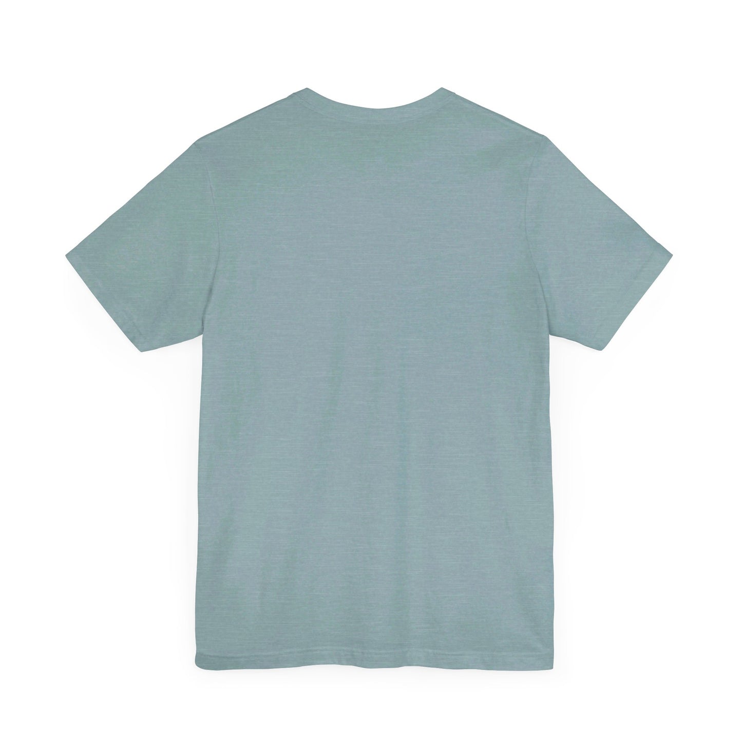 City Rodeo: Bella Canvas T-shirt with Cowboy in Urban Landscape