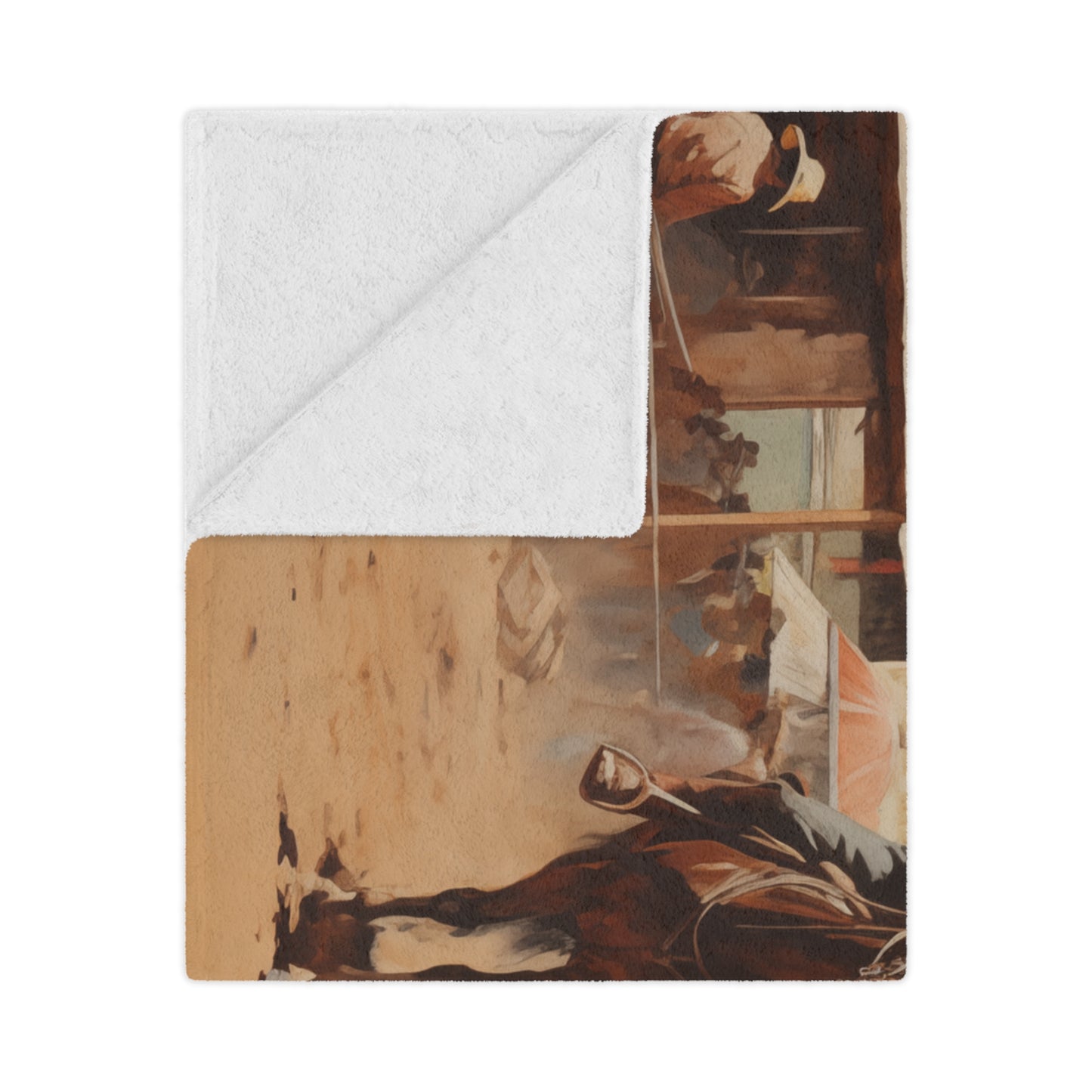 Rodeo Nostalgia Minky Blanket