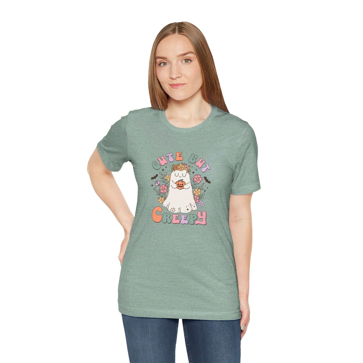 Cute but Creepy: Halloween Bella Canvas T-shirt