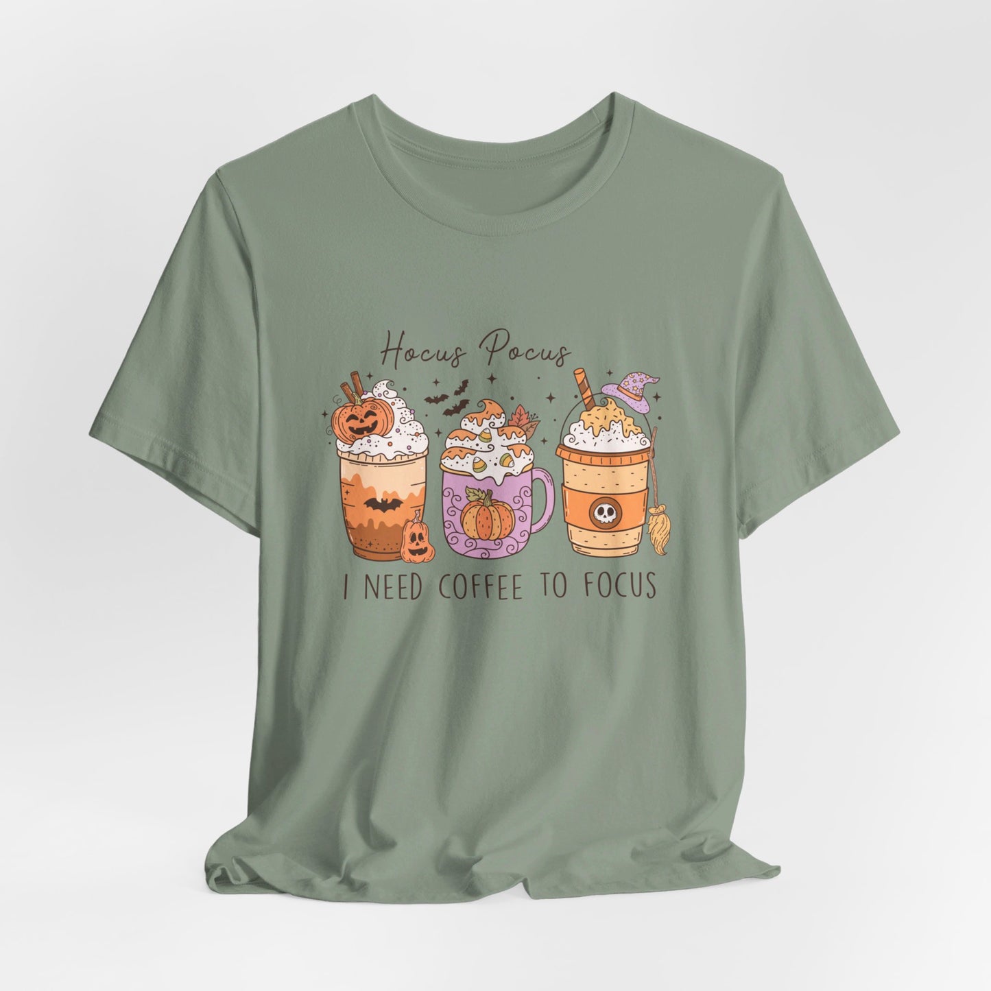 Hocus Pocus Coffee: Halloween Bella Canvas T-shirt